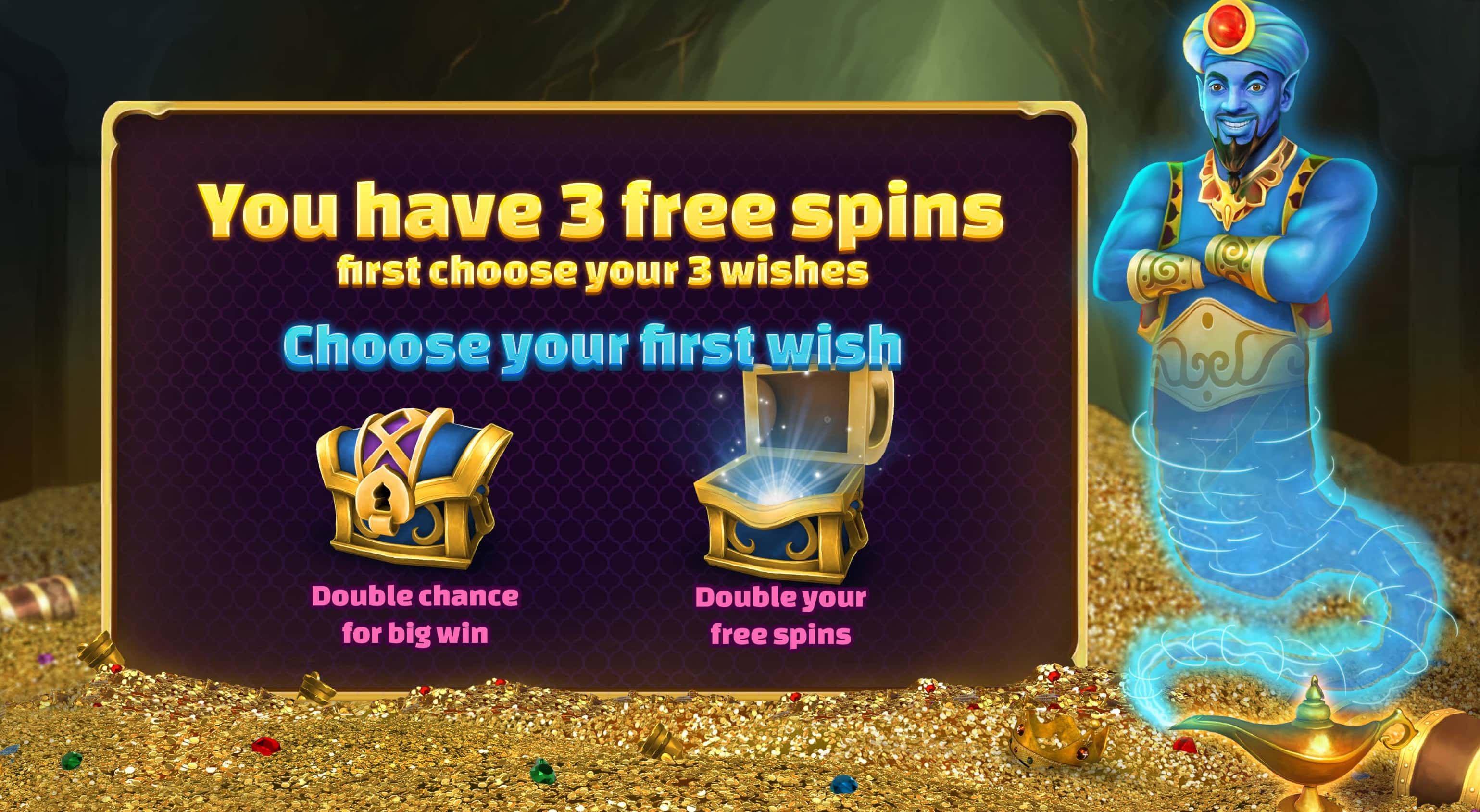 Magic Genie Bonus Game